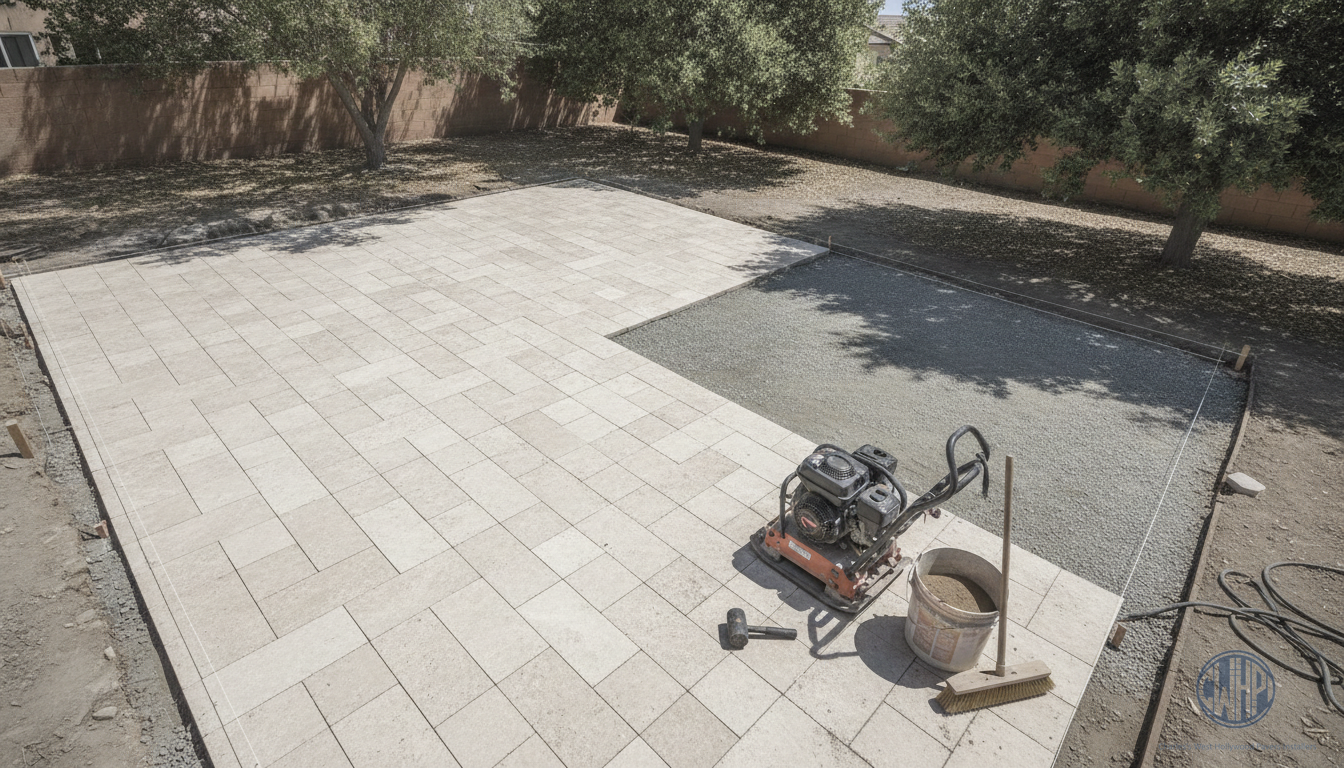 Patio Paver Installation